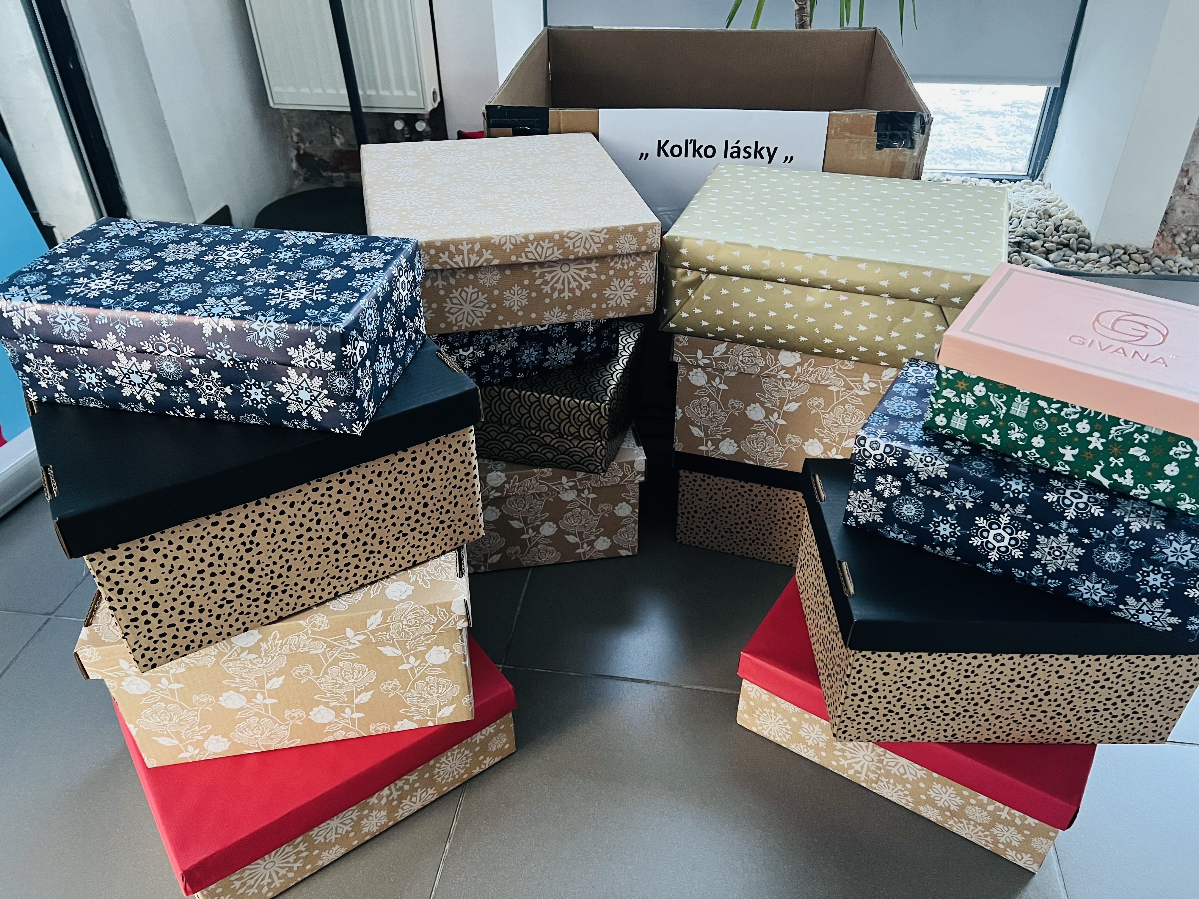 how much love initiative shoe boxes gifts